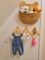 Expandable Coat Rack Accordion Wall Hangers Wooden Hat Rack Wall Mounted Hooks for Keys Coffee Mugs Bows Holder